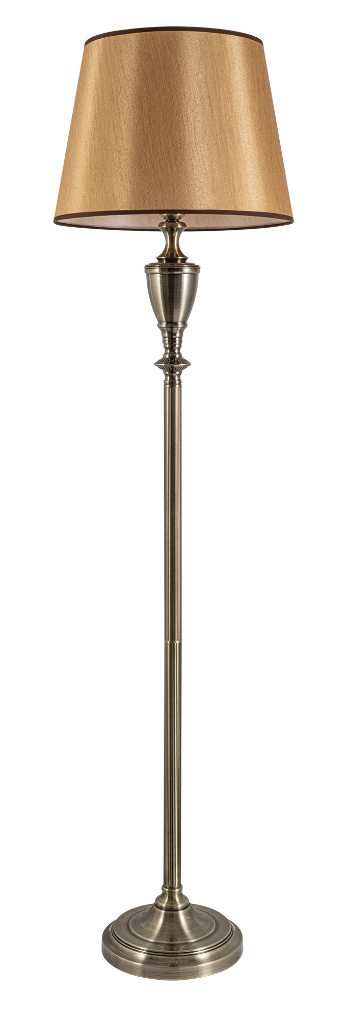 FLC 8028 AB ΔΑΠΕΔΟΥ ΚΛΑΣΣΙΚΟ ΜΕΤΑΛΛΙΚΟ ΜΕ ΜΠΕΖ ΧΡΥΣΟ ΚΑΠΕΛΟ 1ΧΕ27