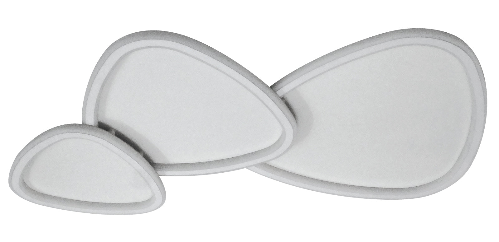 CCC 712-2 ΠΛΑΦΟΝΙΕΡΑ LED ΛΕΥΚΗ 3 ΒΟΤΣΑΛΑ