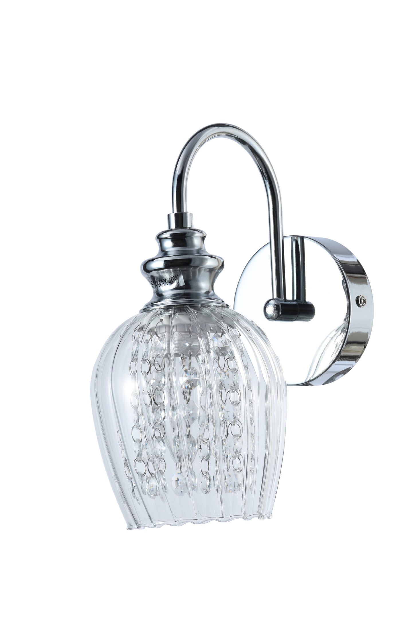 WLC 1254 # ΑΠΛΙΚΑ ΝΙΚΕΛ ΜΕ ΚΡΥΣΤΑΛΛΑ ΔΙΑΦΑΝΟ ΓΥΑΛΙ 1XE14