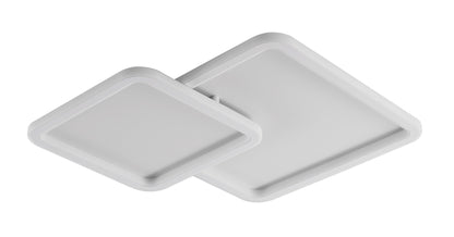 CCC 714-2 ΠΛΑΦΟΝΙΕΡΑ LED ΛΕΥΚΗ ΔΙΠΛΗ ΤΕΤΡΑΓΩΝΗ