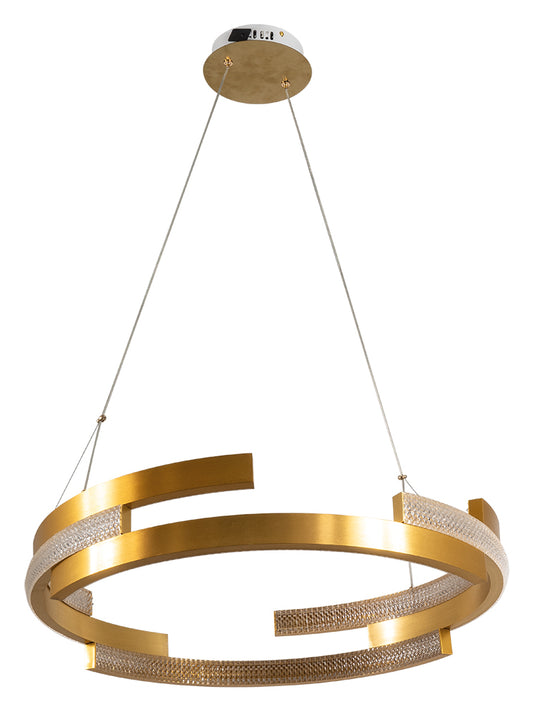 PDC 671 GD ΚΡΕΜΑΣΤΟ LED ΜΕ ΧΡΥΣΑ ΜΙΣΟΦΕΓΓΑΡΑ & ΣΤΡΑΣ