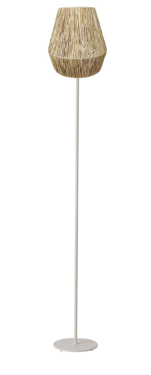 FLA 6871 NA/WH ΔΑΠΕΔΟΥ ΒΑΣΗ ΛΕΥΚΗ ΜΕ ΚΑΠΕΛΟ ΦΥΣΙΚΟ ΦΥΛΛΟ ΜΠΑΝΑΝΙΑΣ 1ΧΕ27