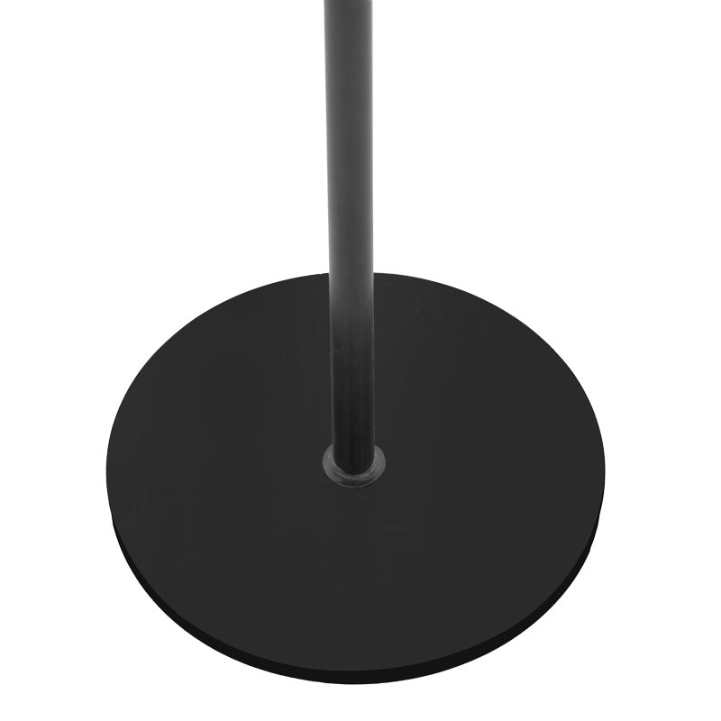 Καλόγερος Fori pakoworld μαύρο μέταλλο 30x30x173εκ