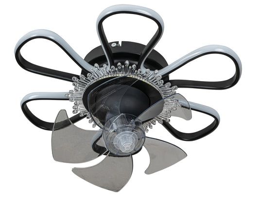 CFC 9506 ΒΚ ΑΝΕΜΙΣΤΗΡΑΣ ΟΡΟΦΗΣ ΜΑΡΓΑΡΙΤΑ ΜΕ LED ΦΩΤΙΣΜΟ+CONTROL