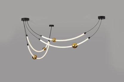 CCC 705-2 LED 4 ΣΩΛΗΝΕΣ ΜΕ ΧΡΥΣΗ ΔΙΑΚΟΣΜΗΤΙΚΗ ΜΠΑΛΑ