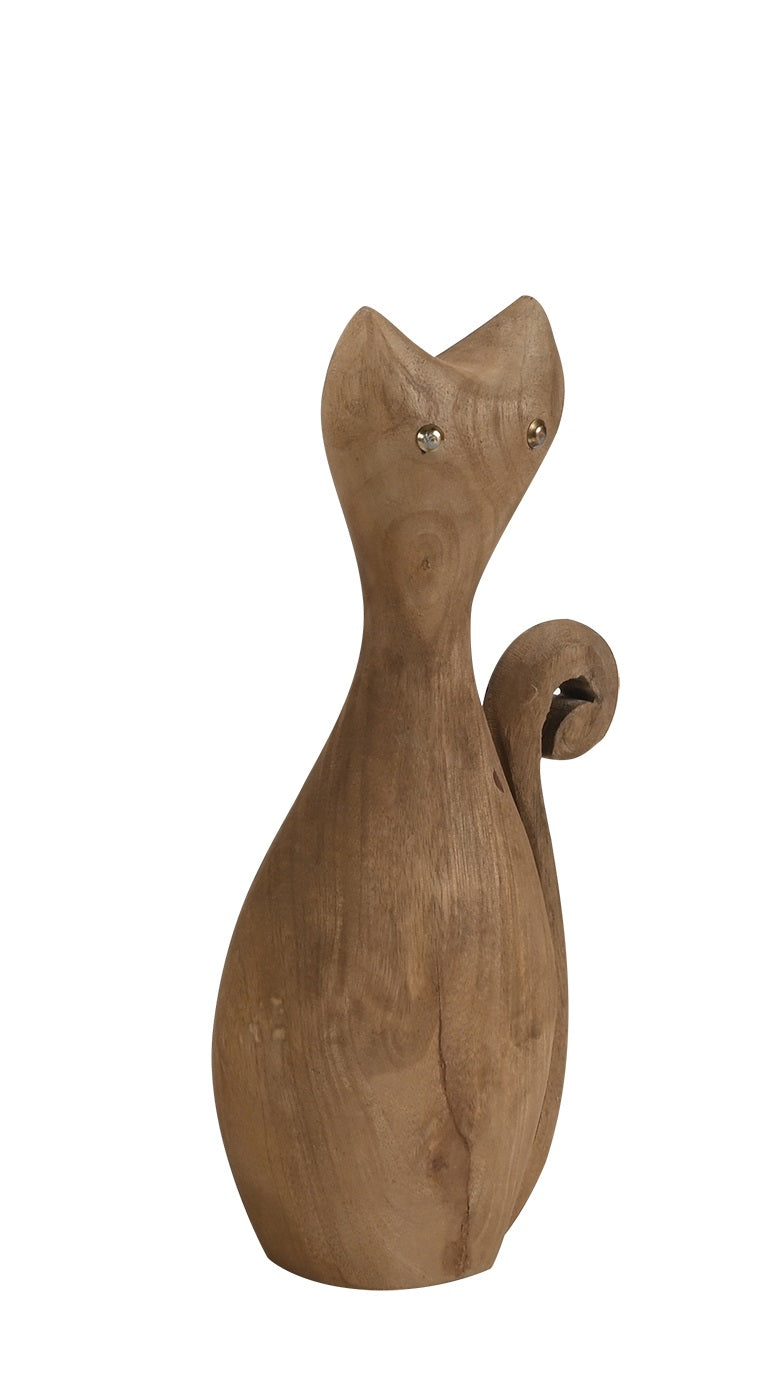 DEI - 12 ΞΥΛΙΝΗ ΦΙΓΟΥΡΑ ΓΑΤΑ 30ΕΚ