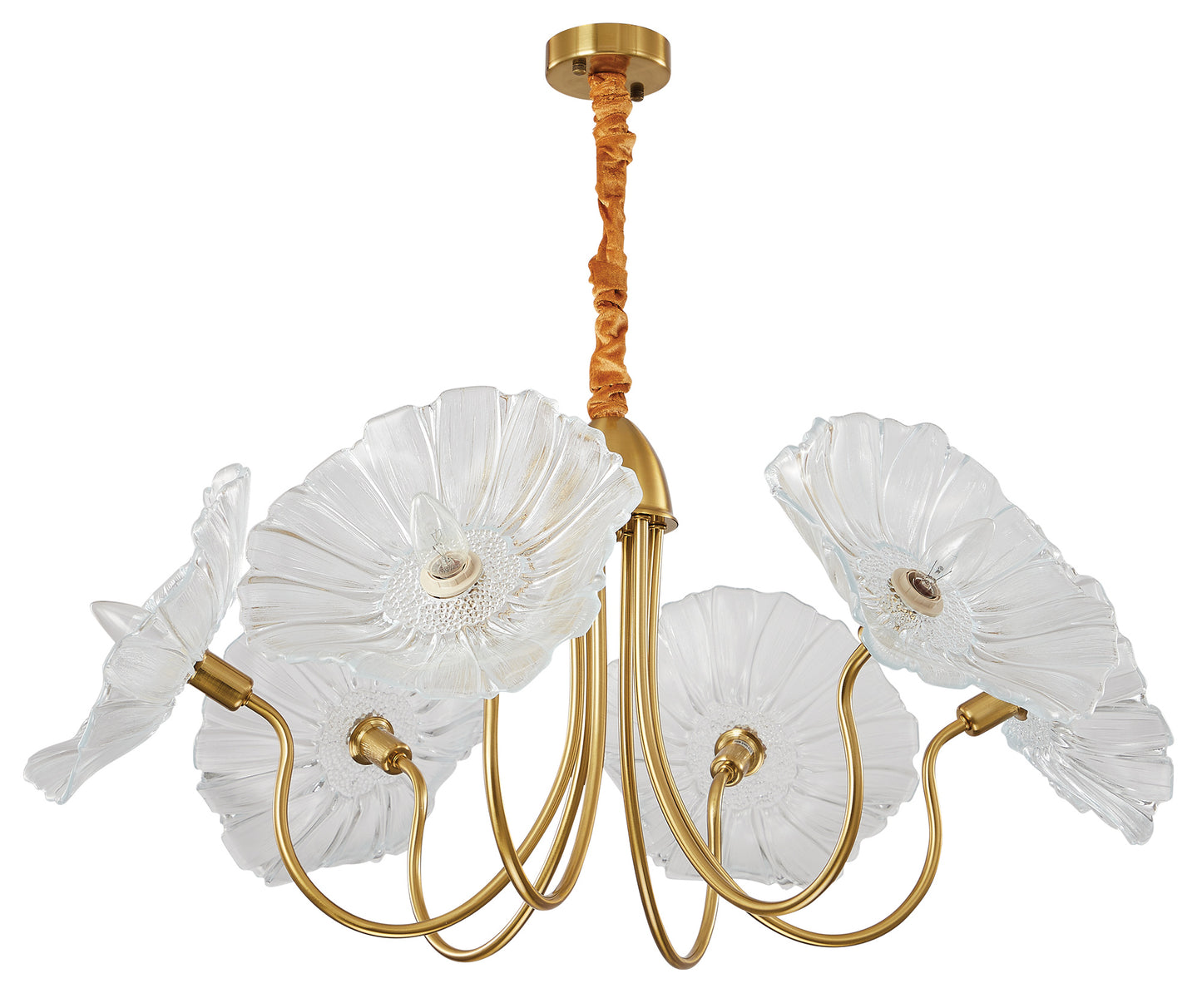 PDC 2046-6 # ΠΟΛΥΦΩΤΟ VINTAGE ΧΡΥΣΟ ΜΕ ΛΕΥΚΟ ΓΥΑΛΙ ΛΟΥΛΟΥΔΙ 6ΧΕ14