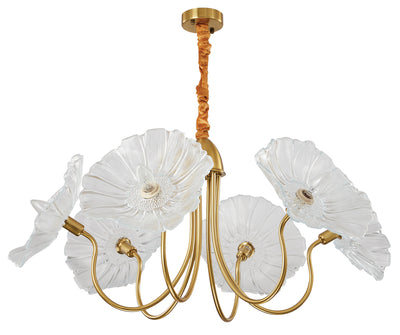 PDC 2046-6 # ΠΟΛΥΦΩΤΟ VINTAGE ΧΡΥΣΟ ΜΕ ΛΕΥΚΟ ΓΥΑΛΙ ΛΟΥΛΟΥΔΙ 6ΧΕ14