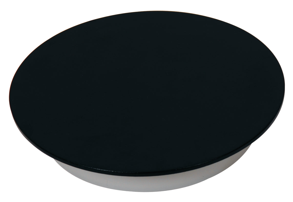WLC 8501 BK ΑΠΛIKA ΣΤΡΟΓΓΥΛΗ ΜΑΥΡΗ LED 5W