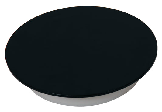 WLC 8501 BK ΑΠΛIKA ΣΤΡΟΓΓΥΛΗ ΜΑΥΡΗ LED 5W