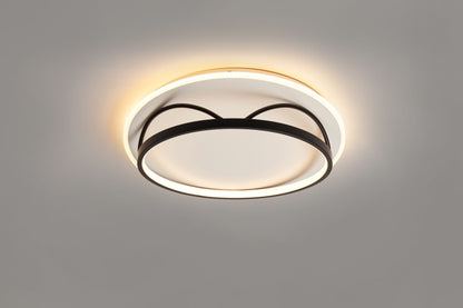 CCC 711 # LED ΟΡΟΦΗΣ ΚΥΚΛΙΚΟ ΜΑΥΡΟ-ΑΣΠΡΟ