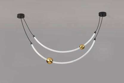 CCC 705-1 ΟΡΟΦΗΣ LED 2 ΗΜΙΚΥΚΛΙΟΙ ΣΩΛΗΝΕΣ