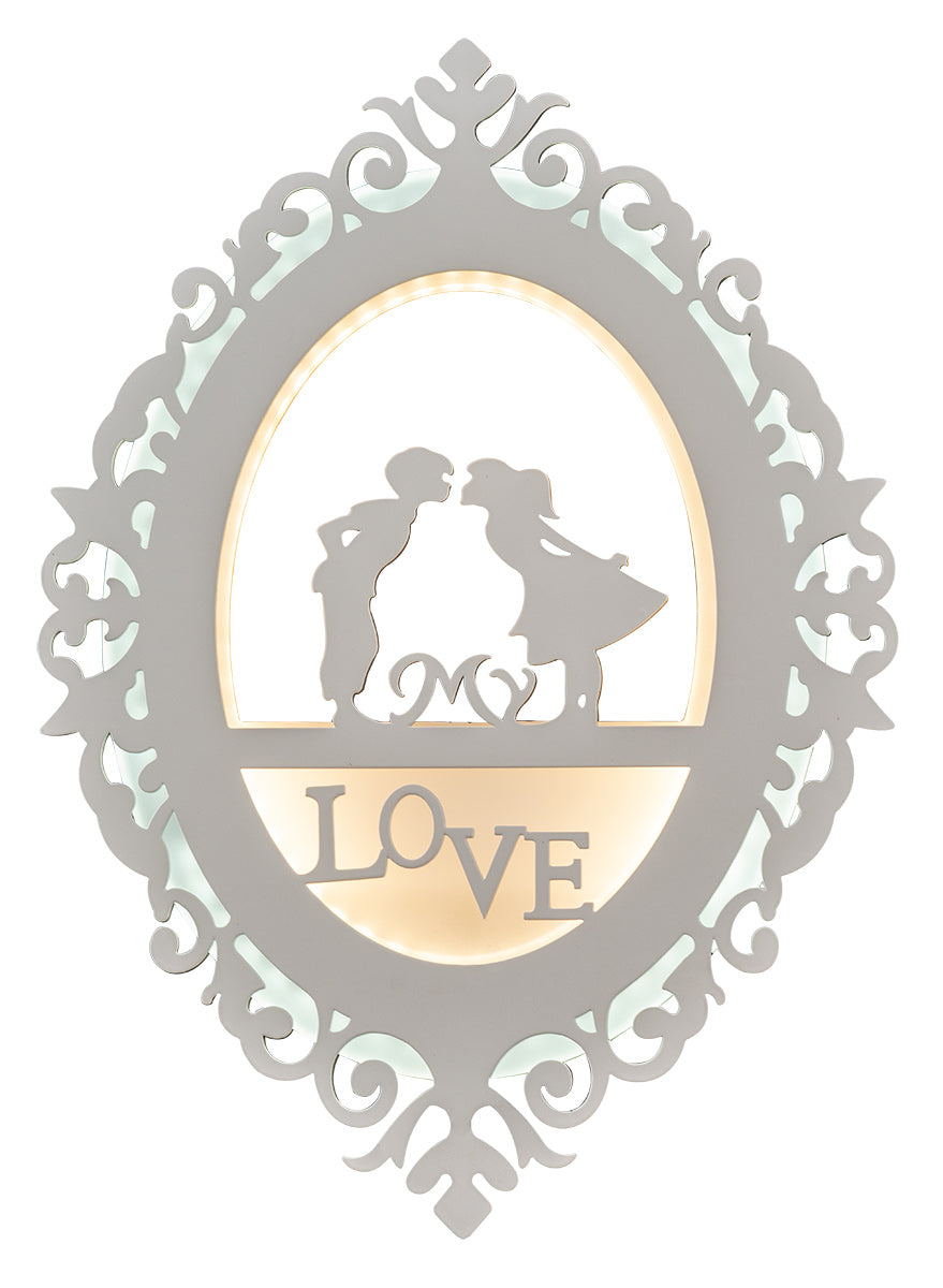 WLC 163 WH # ΑΠΛΙΚΑ 2/Φ LOVE 6000K/3000K