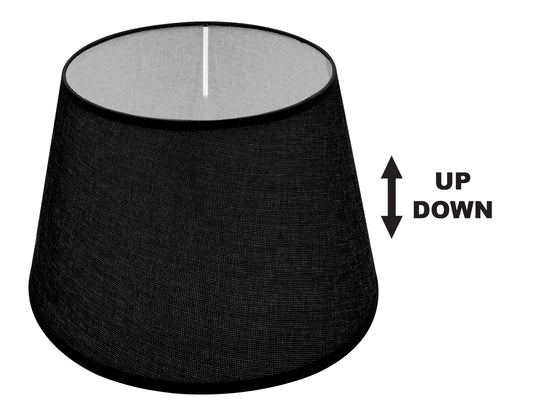 SPC 25 BK (d25-19-H18) ΚΑΠΕΛΟ ΜΑΥΡΟ ΥΦΑΣΜΑ UP/DOWN