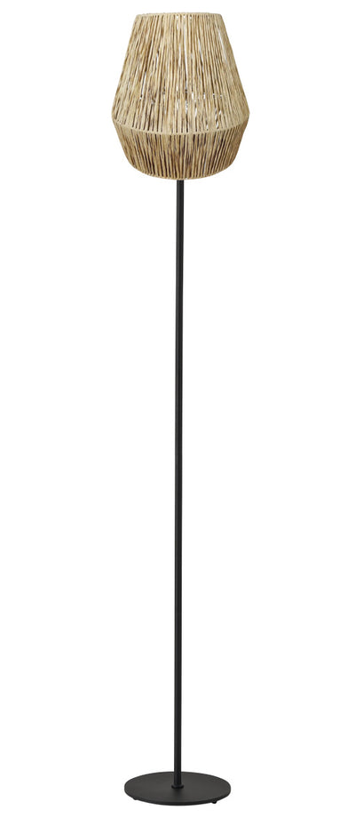 FLA 6875 NA/BK ΔΑΠΕΔΟΥ ΜΑΥΡΗ ΒΑΣΗ ΜΕ ΚΑΠΕΛΟ ΦΥΣΙΚΟ ΦΥΛΛΟ ΜΠΑΝΑΝΙΑΣ 1ΧΕ27