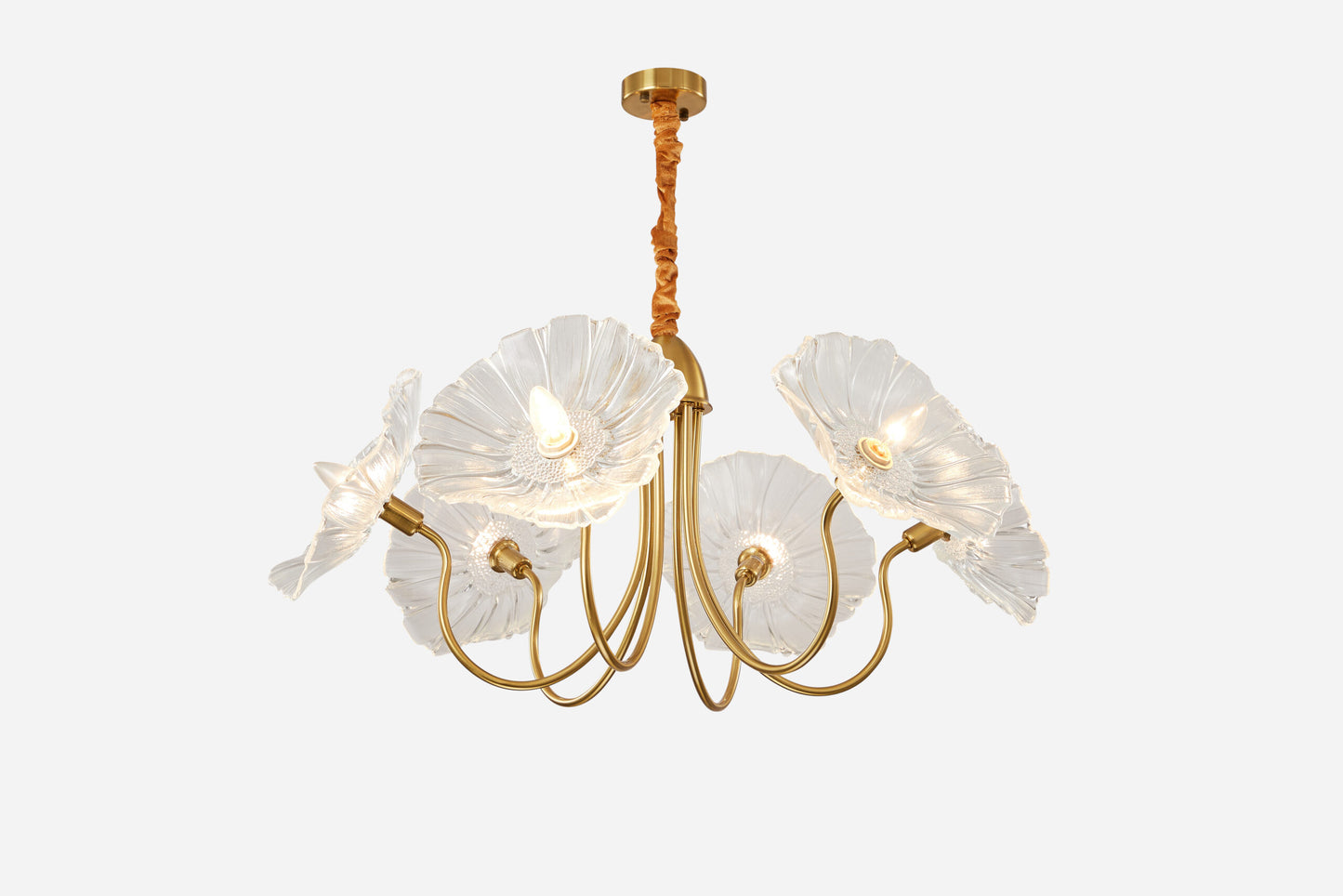 PDC 2046-6 # ΠΟΛΥΦΩΤΟ VINTAGE ΧΡΥΣΟ ΜΕ ΛΕΥΚΟ ΓΥΑΛΙ ΛΟΥΛΟΥΔΙ 6ΧΕ14