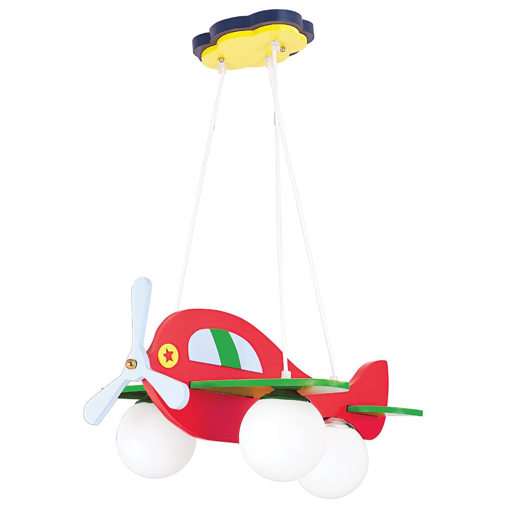 PDC 4304-3 ΠΑΙΔΙΚΟ ΑΕΡΟΠΛΑΝΑΚΙ ΚΟΚΚΙΝΟ 3ΧΕ27