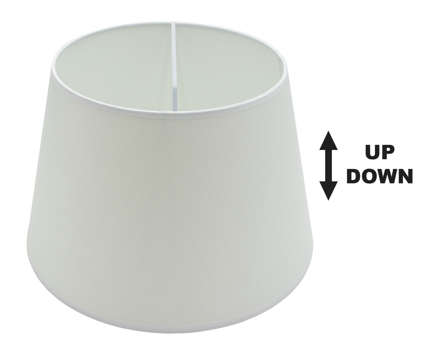 SPC 25 WH E14-E27 (d25-19-18H) ΚΑΠΕΛO ΛΕΥΚΟ UP-DOWN