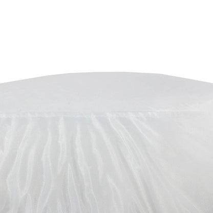 Πουφ πολυθρόνα Norm PRO pakoworld αδιάβροχο λευκό