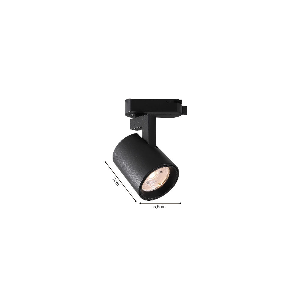 InLight Σποτ 10W μονοφασικής ράγας σε λεύκο χρώμα (T1-05700-White)