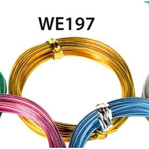 Σύρμα ανθοδετικής, 5 μτ. αλουμίνο, χρυσό