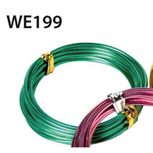 Σύρμα ανθοδετικής, 5 μτ. αλουμίνο, πράσινο