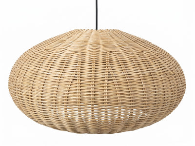 PDV 6853-55 ΚΡΕΜΑΣΤΟ 1/Φ ΡΑΤΑΝ ΣΕ ΦΥΣΙΚΟ ΧΡΩΜΑ ΣΧΕΔΙΟ ΑΧΙΝΟΣ 1ΧΕ27