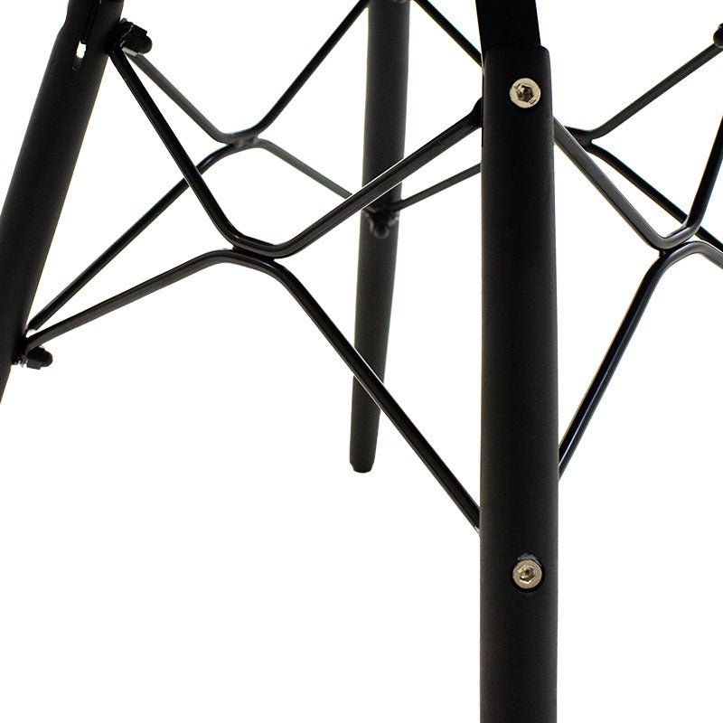 Καρέκλα Ninja pakoworld PP μόκα-μαύρο πόδι