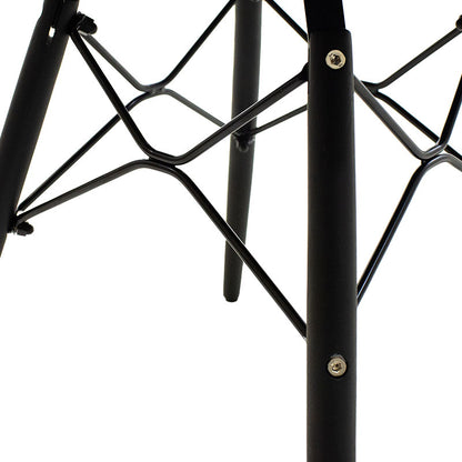 Καρέκλα Ninja pakoworld PP μόκα-μαύρο πόδι