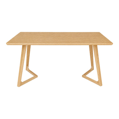 Τραπέζι Pendra pakoworld mdf επιφάνεια με πόδι ξύλο μασίφ σε sonoma απόχρωση 150x80x75εκ