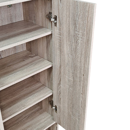 Παπουτσοθήκη Ντουλάπι Lemba pakoworld sonoma 80x33x120εκ