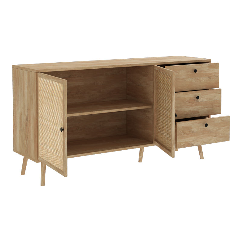 Μπουφές Oslo pakoworld sonoma 150x39x79εκ