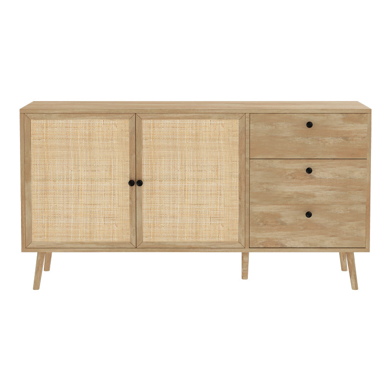 Μπουφές Oslo pakoworld sonoma 150x39x79εκ