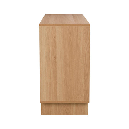 Μπουφές Jenfia pakoworld mdf σε φυσική απόχρωση 101,2x39x75,5εκ