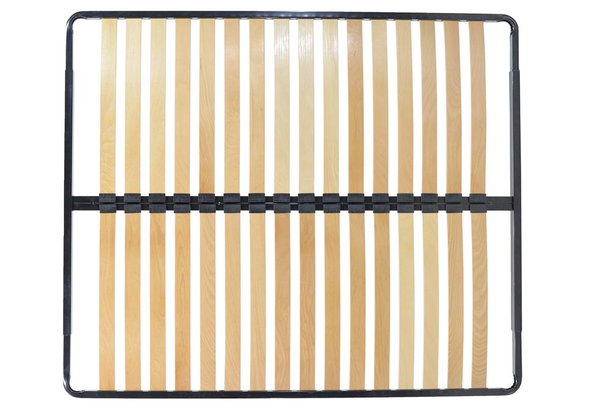 Σομιές μεταλλικός Kort με 17x2 ανατομικές τάβλες 162x195x4εκ