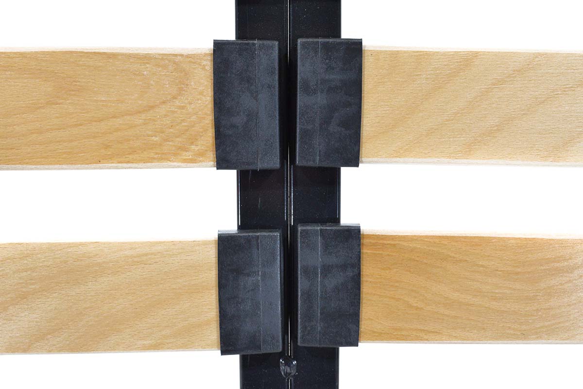 Σομιές μεταλλικός Kort με 17x2 ανατομικές τάβλες 162x195x4εκ