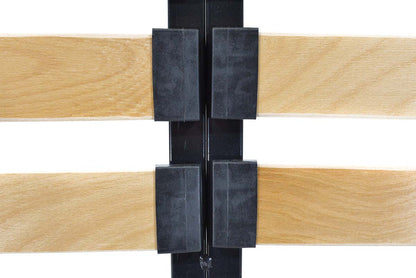 Σομιές μεταλλικός Kort με 17x2 ανατομικές τάβλες 162x195x4εκ