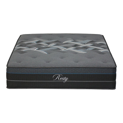 Στρώμα Resty pakoworld pocket spring μονής όψης με ενσωματωμένο ανώστρωμα 32cm 140x200εκ