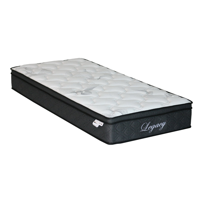 Στρώμα Legacy pakoworld pocket spring μονής όψης roll pack με ενσωματωμένο ανώστρωμα 23-25cm 90x190εκ