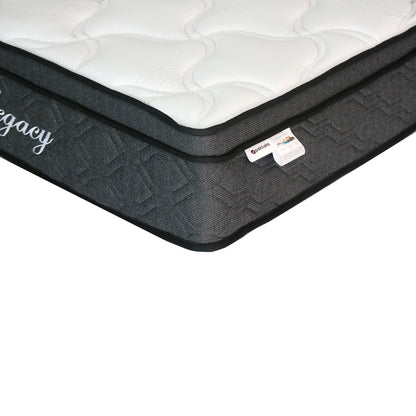 Στρώμα Legacy pakoworld pocket spring μονής όψης roll pack με ενσωματωμένο ανώστρωμα 23-25cm 100x200εκ
