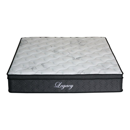 Στρώμα Legacy pakoworld pocket spring μονής όψης roll pack με ενσωματωμένο ανώστρωμα 23-25cm 140x200εκ