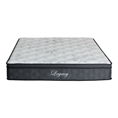 Στρώμα Legacy pakoworld pocket spring μονής όψης roll pack με ενσωματωμένο ανώστρωμα 23-25cm 150x200εκ