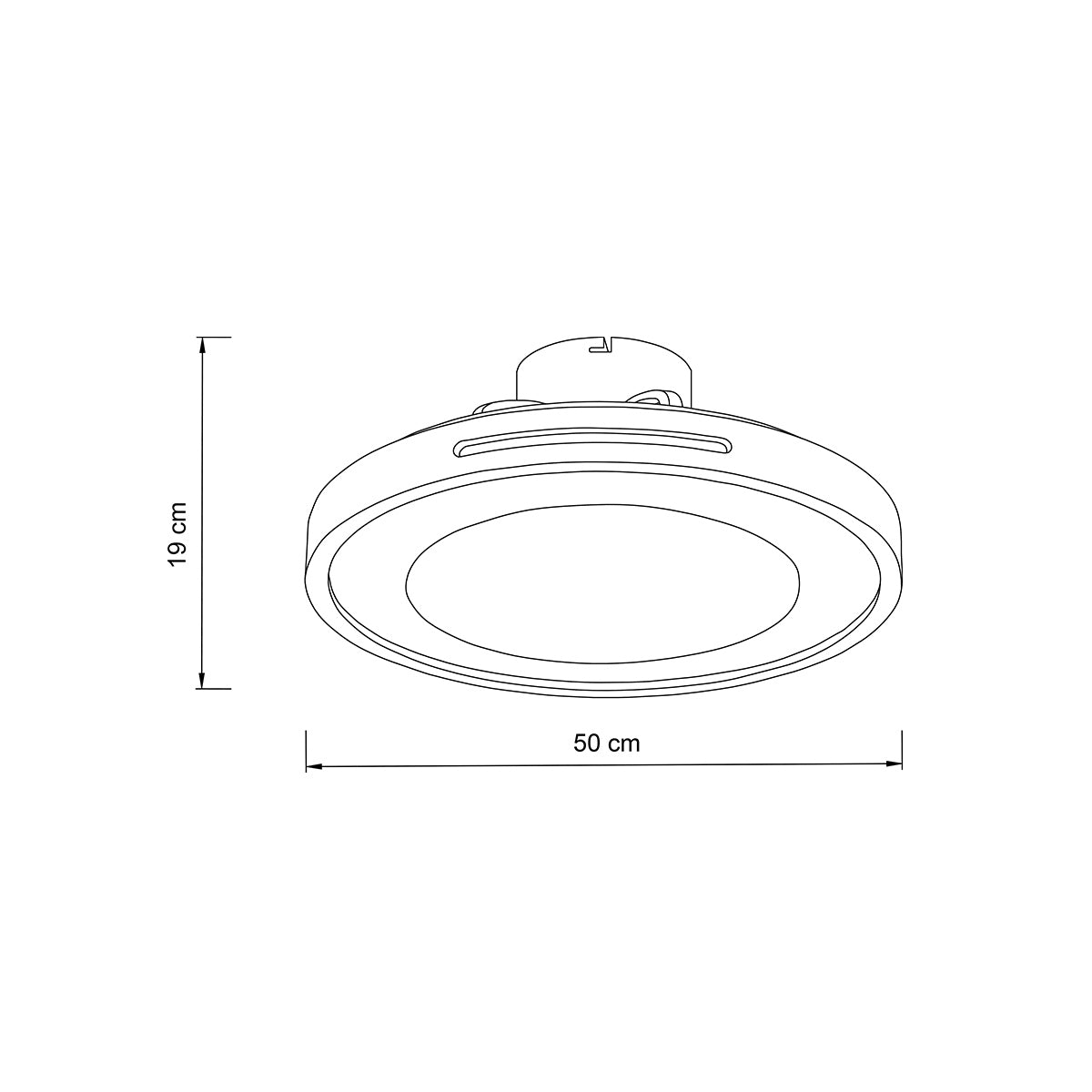 it-Lighting Zephyr Ανεμιστήρας Οροφής LED με App Control &amp; 3CCT | Wood &amp; Λευκό (101000940)
