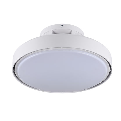 it-Lighting TETON Ανεμιστήρας Οροφής Bladeless Λευκό 56W LED 5900lm 3CCT App Control (101001020)