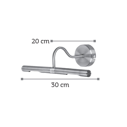 InLight Φωτιστικό Πίνακα Μεταλλικό - Απλίκα Nickel Satin G9 (1025-Νίκελ Ματ)