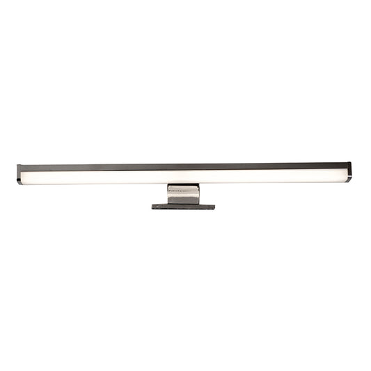 InLight Επιτοίχιο φωτιστικό LED 15W 4000K από πλαστικό σε χρώμιο απόχρωση D:60cm (1043-Α)
