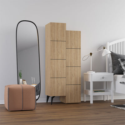 Στήλη Romane pakoworld φυσικό 62.2x37.4x155.4εκ