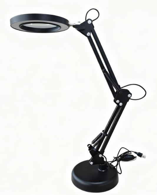 TLC 018 ΠΟΡΤΑΤΙΦ ΓΡΑΦΕΙΟΥ ΜΑΥΡΟ ΜΕ ΜΕΓΕΝΘΥΤΙΚΟ ΦΑΚΟ LED,DIMMER,CCT,USB