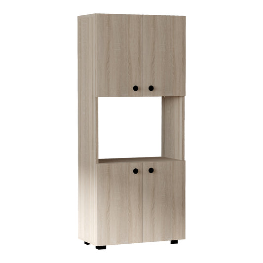 Στήλη Guzel pakoworld σε sonoma απόχρωση 60x31.4x140εκ