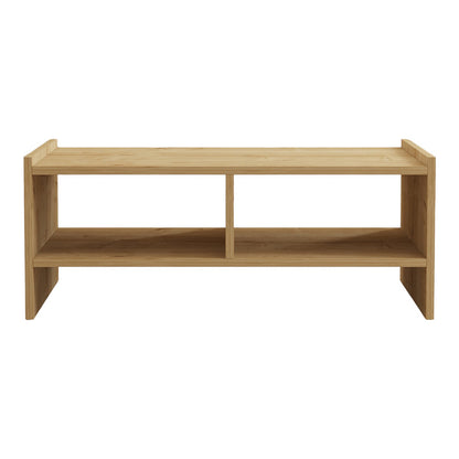 Τραπέζι σαλονιού Tiena pakoworld σε oak απόχρωση 90x50x35εκ